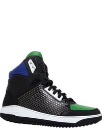 DSQUARED2 Multi Mix High Top Leather Trainers