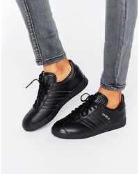 adidas Originals All Black Gazelle Unisex Sneakers