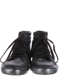 Sisii Leather High Top Sneakers