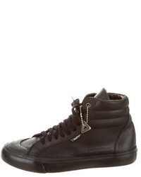 Sisii Leather High Top Sneakers