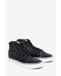 Vans Sk8 Hi Leather High Top Sneaker Black