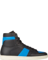 Saint Laurent Sl10h Classic Court Sneakers Black