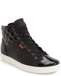 Ecco Soft 7 Quilted High Top Sneaker