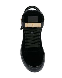 Buscemi Strapped Hi Top Sneakers