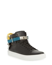 Buscemi Strapped High Top Sneaker