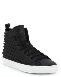 DSQUARED2 Studded High Top Sneakers
