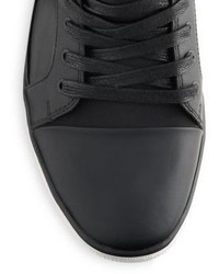 Kenneth Cole Sun Down Leather Textile High Top Sneakers