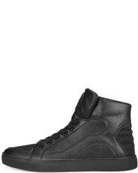 GUESS Thorley Black Logo High Top Sneakers Shoes