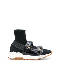 Versace Touch Strap Sock Sneakers