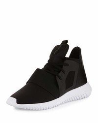 adidas Tubular Defiant High Top Sneaker Core Blackrunning White