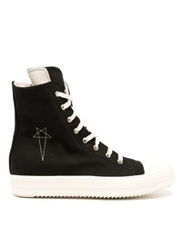 Rick Owens DRKSHDW Two Tone Lace Up Sneakers