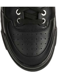 Givenchy Tyson Stars Black Leather Sneaker