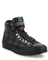 Converse Unisex Textured High Top Sneakers
