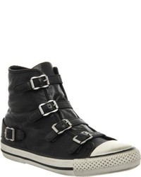 Ash Virgin Leather High Top Trainers