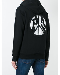 Palm Angels Back Patch Zipped Hoody