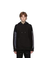 Andersson Bell Black And Blue Contrasting Seoul Hoodie