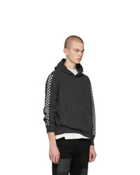 Remi Relief Black Checkered Flag Hoodie