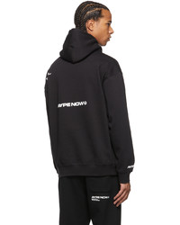 AAPE BY A BATHING APE Black Classic Logo Hoodie