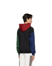 Rassvet Black Colorblock Hoodie