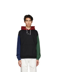 Rassvet Black Colorblock Hoodie