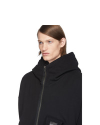 Julius Black Contrast Hoodie