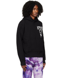 Amiri Black Crystal Ball Hoodie