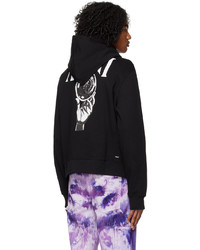 Amiri Black Crystal Ball Hoodie