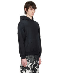 F-LAGSTUF-F Black Damage Hoodie