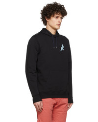 Ps By Paul Smith Black Dino Hoodie