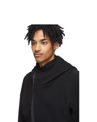 Julius Black Double Face Hoodie