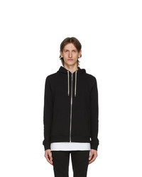 John Elliott Black Flash 2 Full Zip Hoodie