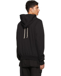 Rick Owens DRKSHDW Black Granbury Hoodie