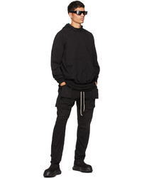 Rick Owens DRKSHDW Black Granbury Hoodie