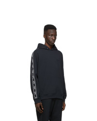 Coach 1941 Black Horse And Carriage Tape Hoodie