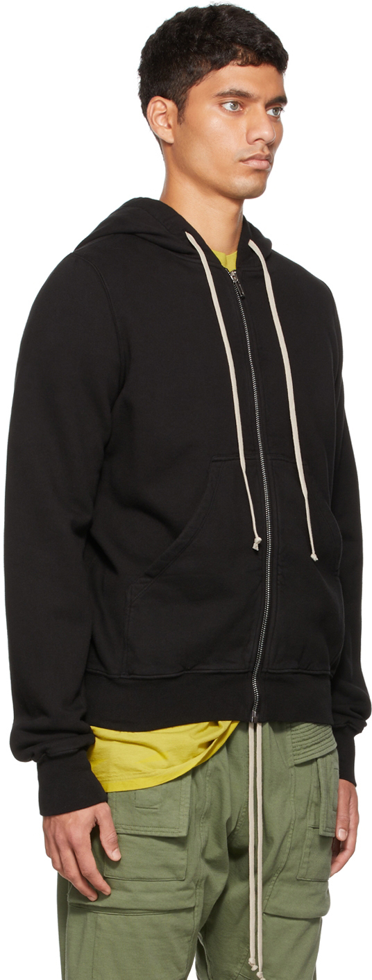 Rick Owens DRKSHDW Black Jason Hoodie, $840 | SSENSE | Lookastic