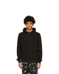 Dolce and Gabbana Black Jersey Hoodie