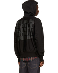 Junya Watanabe Black Man Cant Live Without Hip Hoodie
