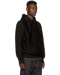 Junya Watanabe Black Man Cant Live Without Hip Hoodie