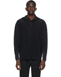Homme Plissé Issey Miyake Black Monthly Color January Hoodie