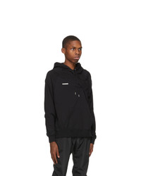 Heliot Emil Black Morphed Hoodie