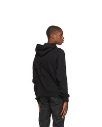 Heliot Emil Black Morphed Hoodie