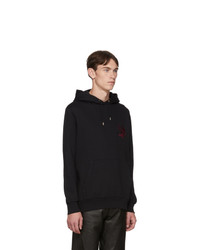 Paul Smith by Mark Mahoney Black Panther And Swallow Embroidery Hoodie