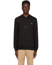 Lacoste Black Patch Hoodie