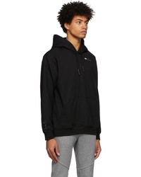 McQ Black Relaxed Hoodie