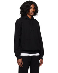 Reigning Champ Black Relaxed Hoodie