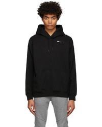 McQ Black Relaxed Hoodie