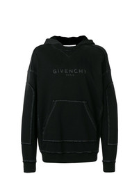 Givenchy Blurred Distressed Hoodie