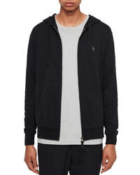 AllSaints Brace Slim Fit Zip Hoodie