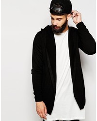 Asos Brand Knitted Hooded Cardigan