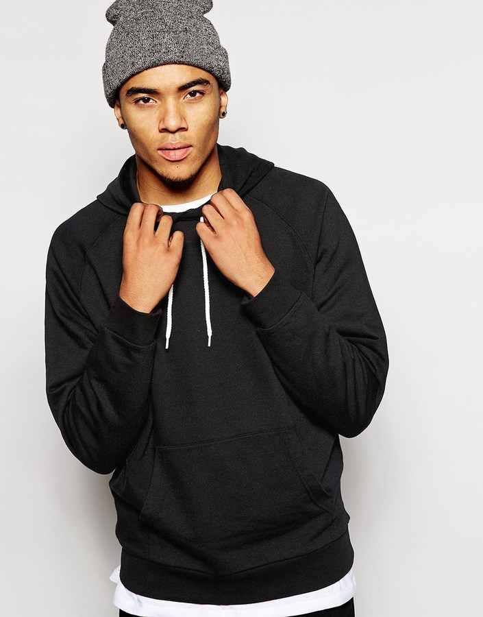 Asos Brand Oversized Hoodie In Black, $33 | Asos | Lookastic